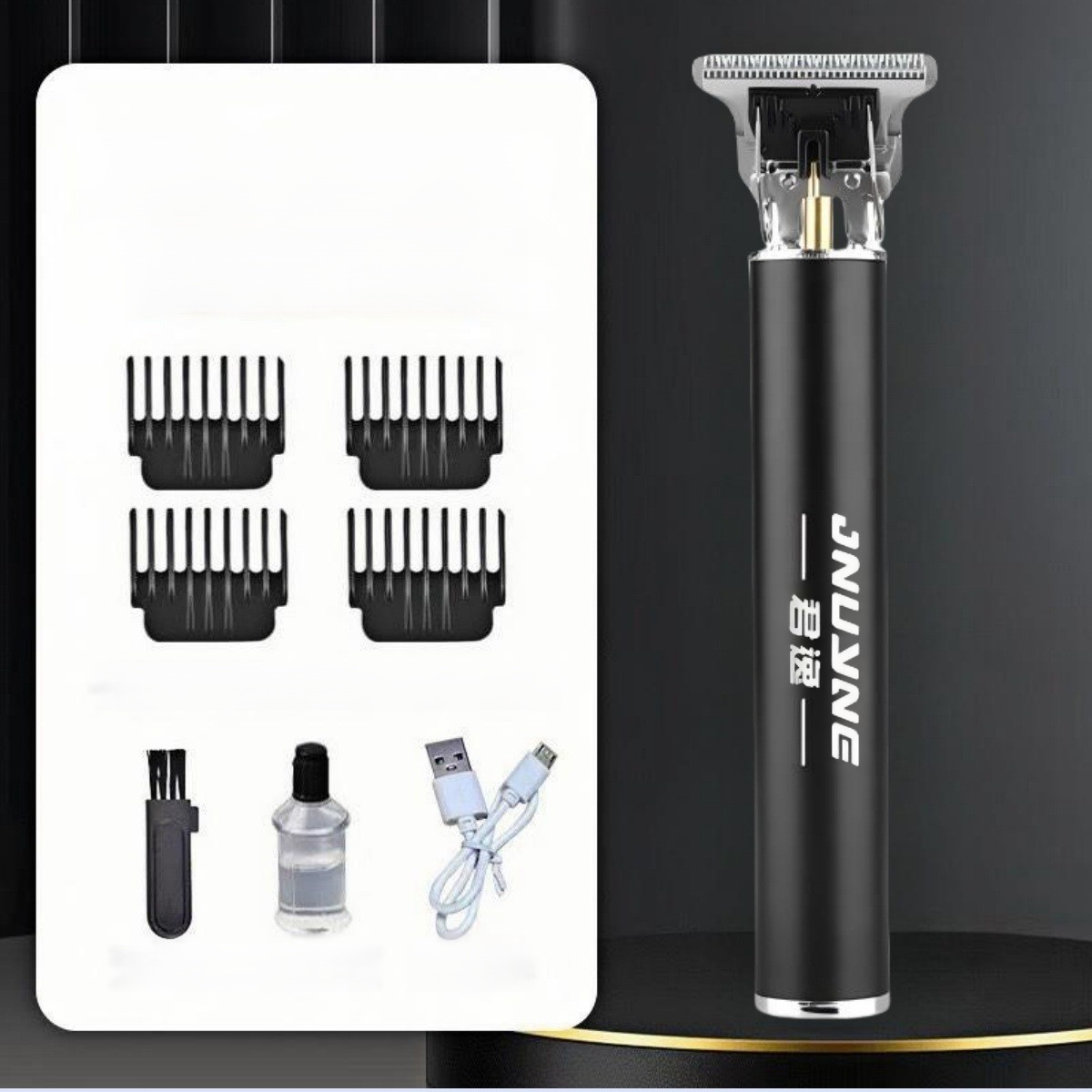 ✂️✂️✂️【Baby-Safe Electric Clipper】The stainless steel rounded blade is safe to use and quiet at 55 decibels. The 7000 rpm power clipper cuts even tough hair without lag. The removable blade is washable.