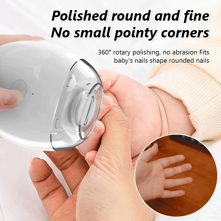 【A must-have for families with babies and elderly people】Electric nail grinder