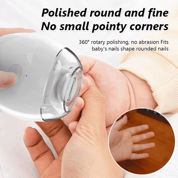 【A must-have for families with babies and elderly people】Electric nail grinder