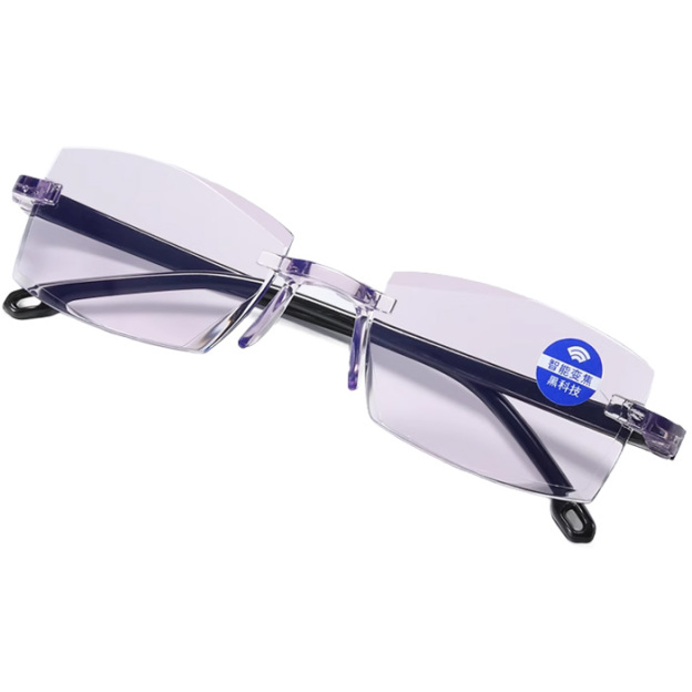 【👨‍⚕️🥇No eye exam required👓100° to 700° autofocus】⚡One pair of glasses can correct multiple vision problems such as presbyopia, myopia, and astigmatism. Ultra-lightweight 7-gram frame, comfortable to wear, no pressure on the bridge of the nose.
