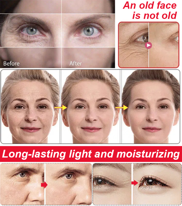 【Smooth all facial wrinkles in 7 days】This professional-grade facial oil features a plant-based formula that is gentle and non-irritating, suitable even for sensitive skin.