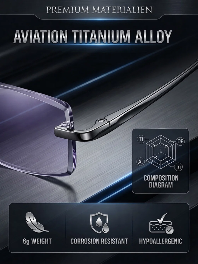 【👨‍⚕️🥇No eye exam required👓100° to 700° autofocus】⚡One pair of glasses can correct multiple vision problems such as presbyopia, myopia, and astigmatism. Ultra-lightweight 7-gram frame, comfortable to wear, no pressure on the bridge of the nose.