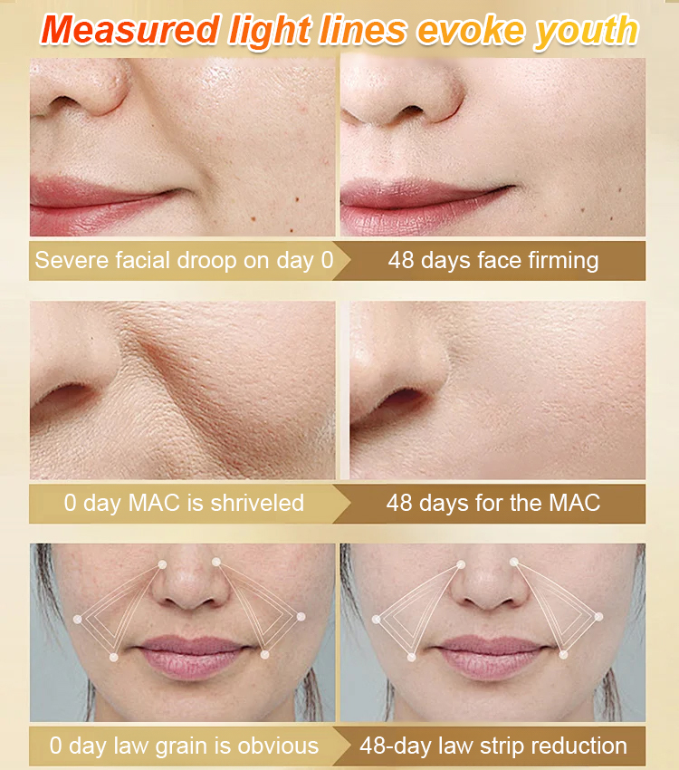 【Smooth all facial wrinkles in 7 days】This professional-grade facial oil features a plant-based formula that is gentle and non-irritating, suitable even for sensitive skin.