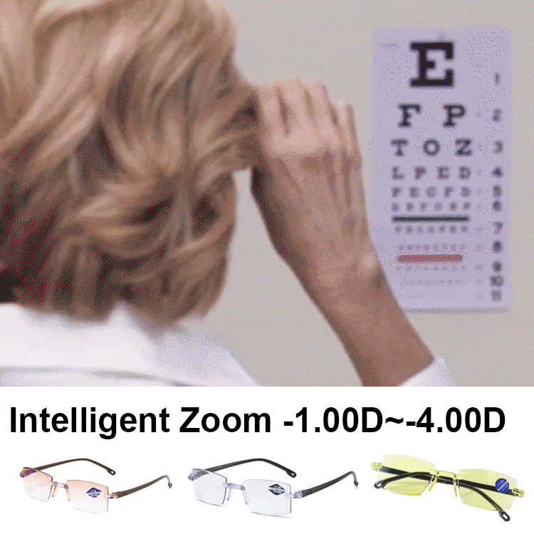 👓👓👓0-700° automatic zoom, ultra-lightweight, blue light protection, protects against eye fatigue