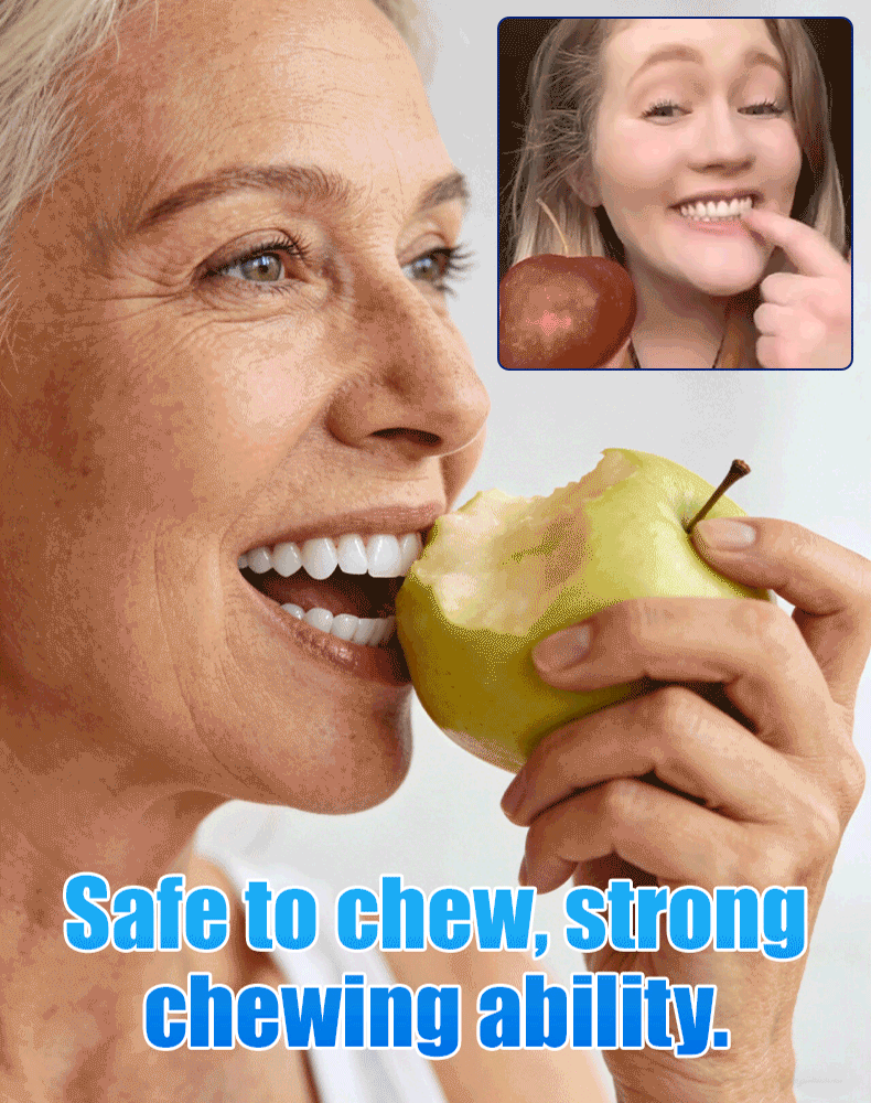 🔥🔥Made of German original silicone material, soft and comfortable, heat-resistant and hard-resistant, no feeling when wearing, suitable for all oral shapes, make your teeth more beautiful, improve your confidence, suitable for men, women, young and old