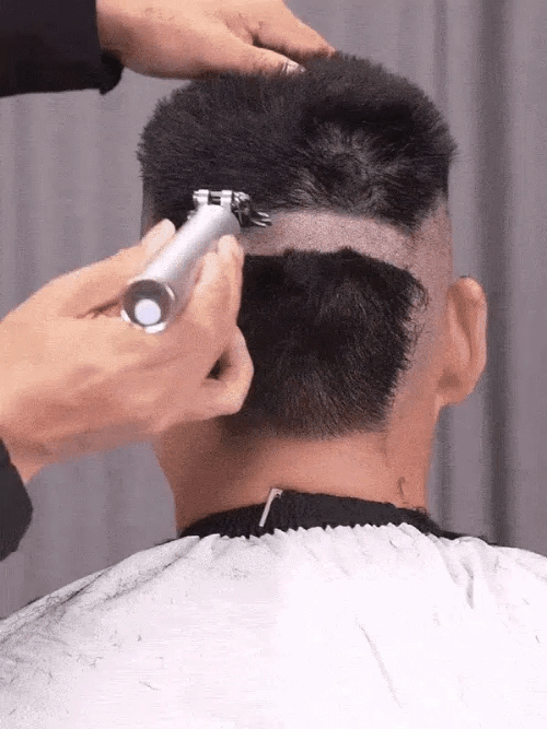 ✂️✂️✂️【Baby-Safe Electric Clipper】The stainless steel rounded blade is safe to use and quiet at 55 decibels. The 7000 rpm power clipper cuts even tough hair without lag. The removable blade is washable.