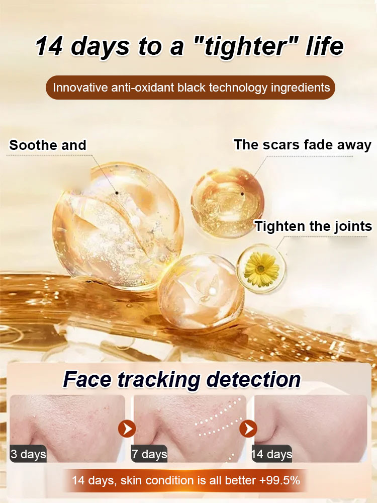 【✅✅✅Bestselling in beauty salons, 100,000+ bottles sold】 Firms skin in 14 days, reduces wrinkles and rejuvenates, plant-based formula, gentle and non-irritating