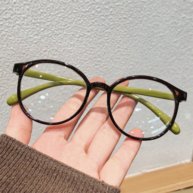 Ultra-lightweight anti-blue light integrated reading glasses