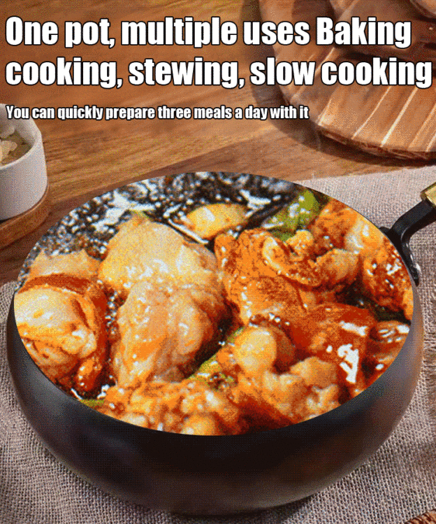 🥇🥇🥇99.9% high purity, 0 chemical coatings, national grade 1 non-stick, triple rust prevention, deepened large capacity to prevent oil splattering, one pot can handle frying, stir-frying, stewing and braising.