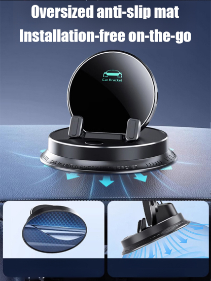14-day free trial【AI intelligent sensing】Multi-function mobile phone holder. 🌟100% stability even on bumpy roads with sudden stops!
