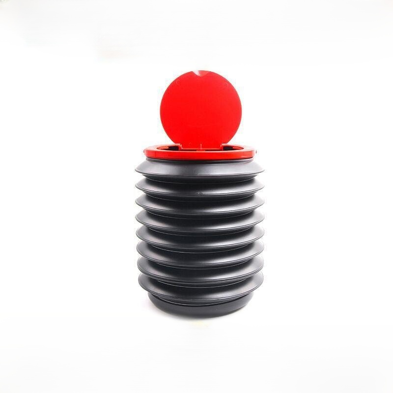 Car folding trash can