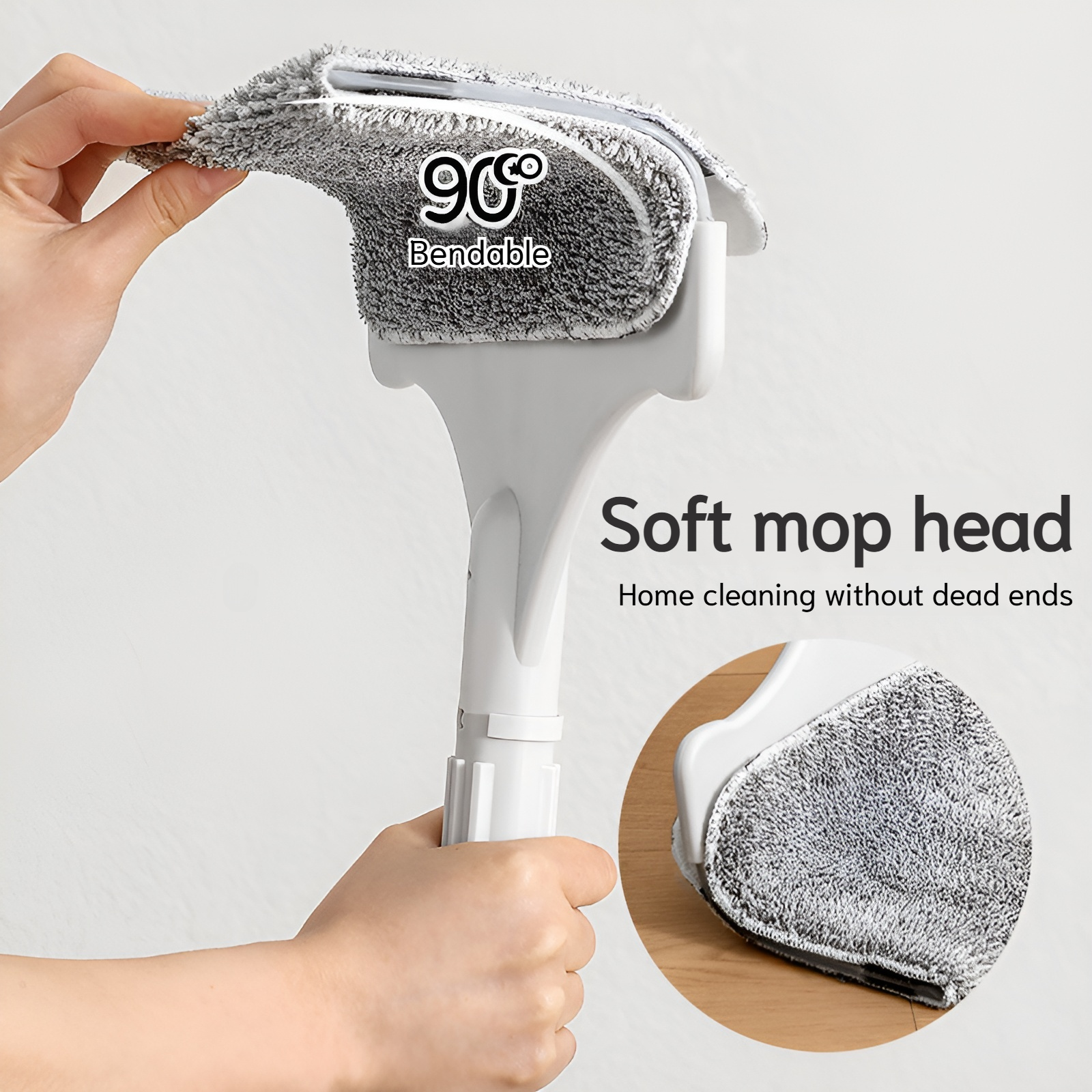 Stretch double-sided mop cloth