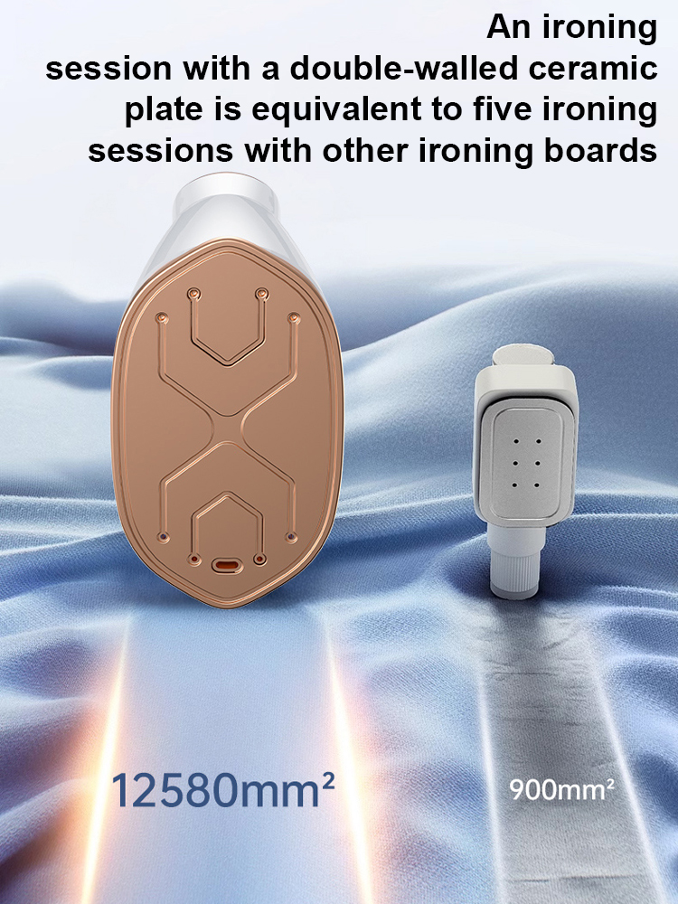 Portable High-Power Handheld Garment Steamer for Home Use