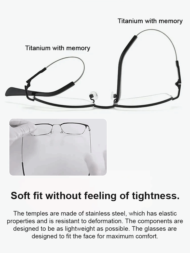 Multifunctional glasses – say goodbye to the hassle of frequent lens changes. One pair is perfect for everything: computer work, reading, and outdoor activities!