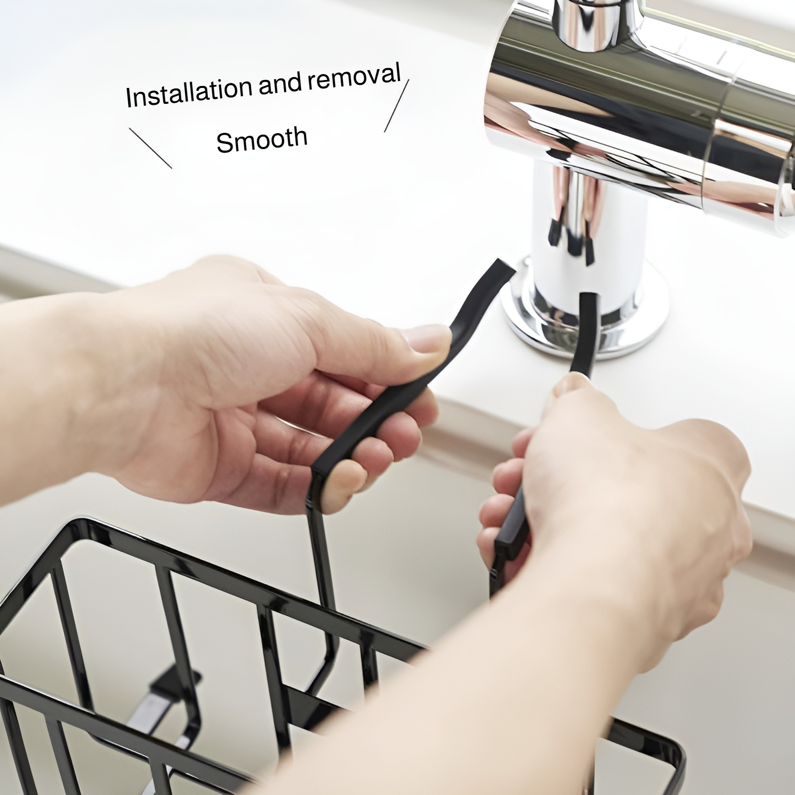 Sink storage and drainage rack