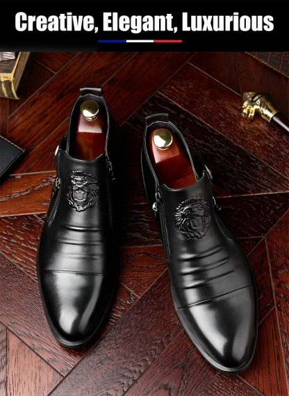 👞Men's vintage-style Martin boots 👉 Enhance your gentlemanly appearance.