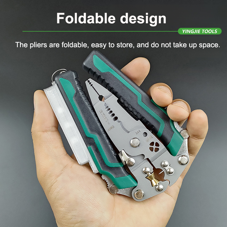 【One Tool for Ten Tasks】Multifunctional Needle-Nose Electrical Stripping Pliers, 👨‍🔧trusted by power engineering companies!