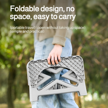 Car folding emergency toilet