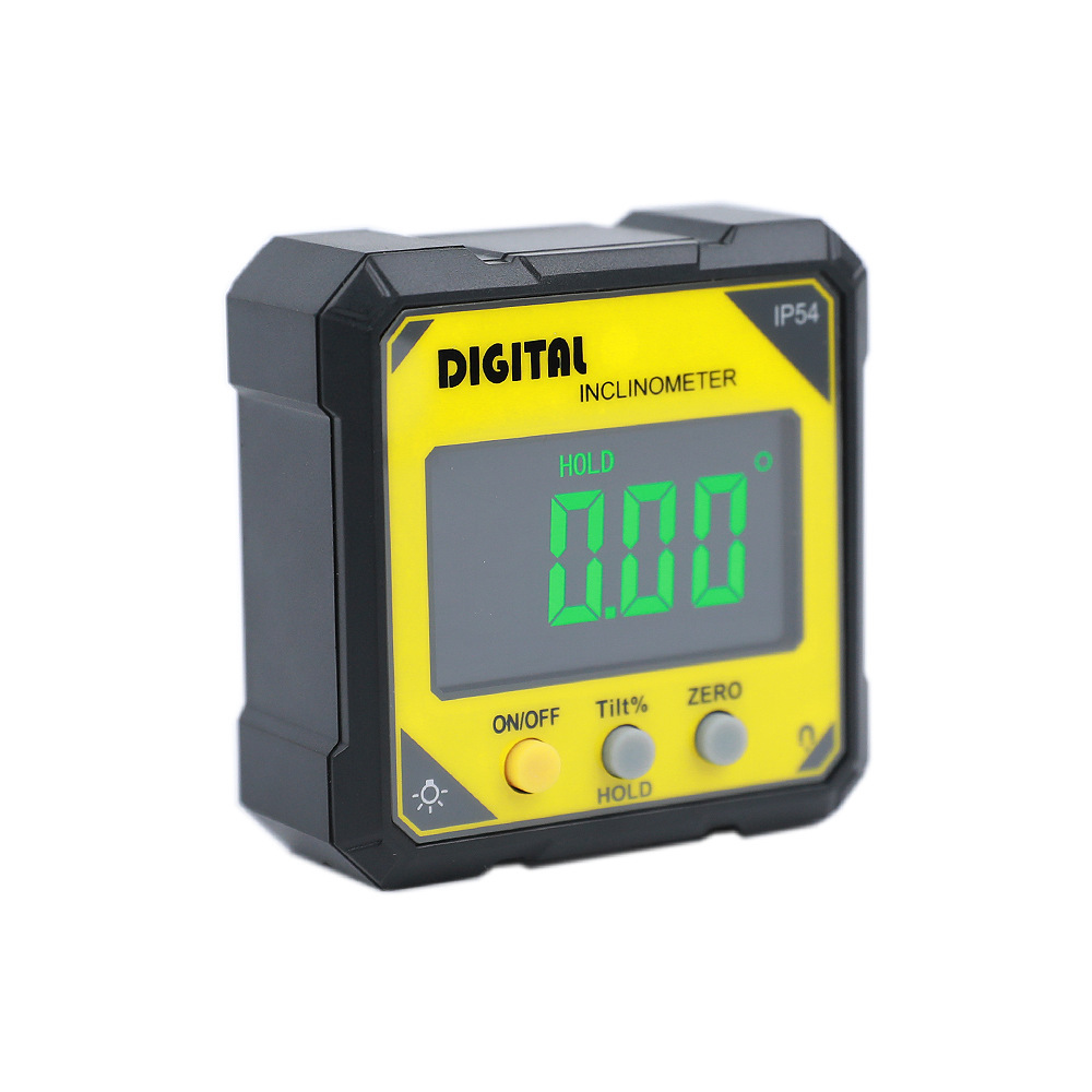 Strong magnetic digital display level angle measuring instrument