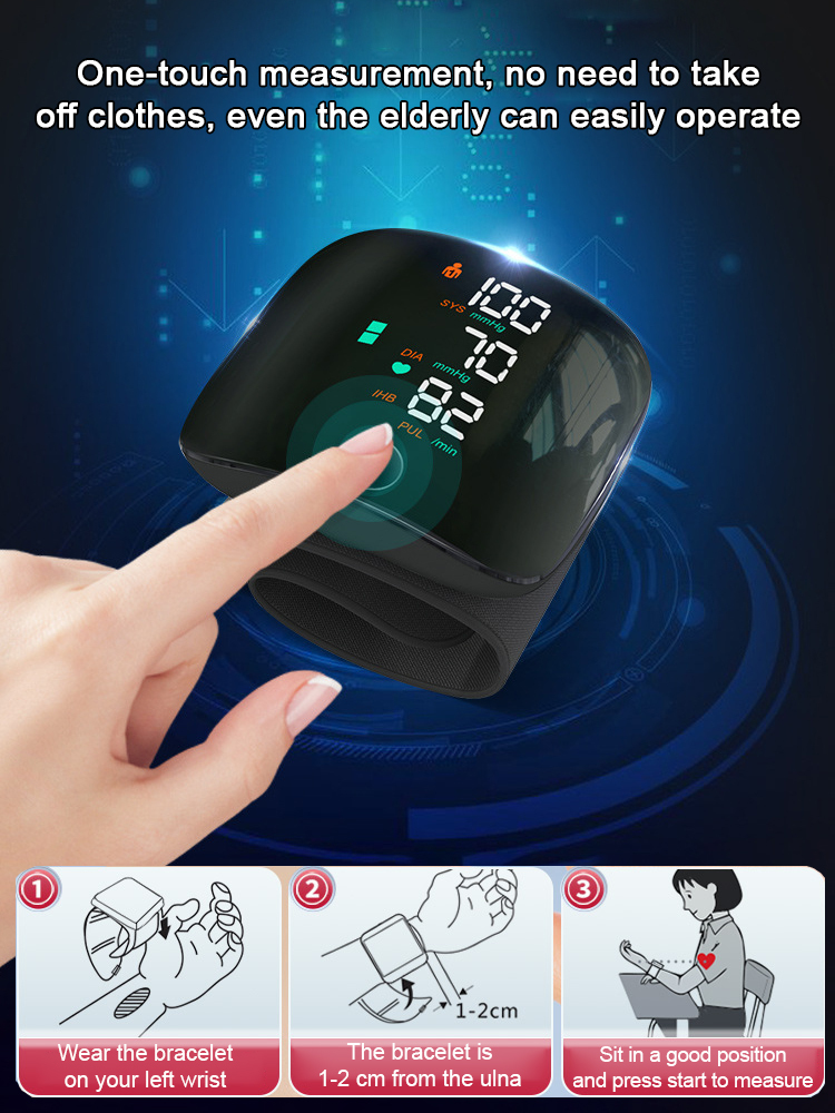 Skip the Clinic – Accurate BP Tracking at Home! 🩺 Stop the stress of doctor visits! Did you know "White Coat Hypertension" can spike your readings? Get clinical-grade accuracy on your own terms with our Smart Wrist Monitor.