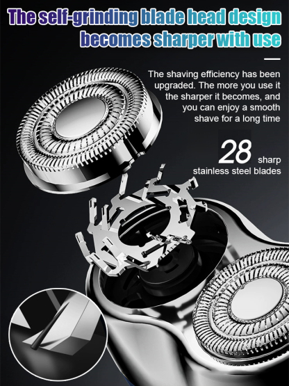 New portable full body wash shaver