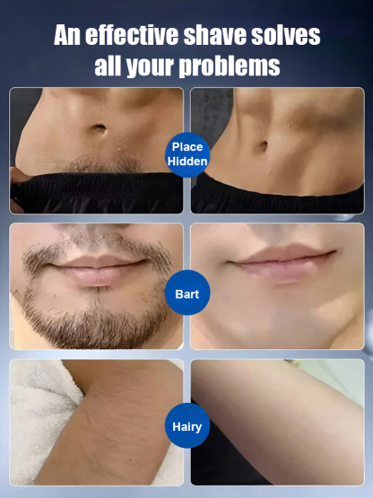 New portable full body wash shaver