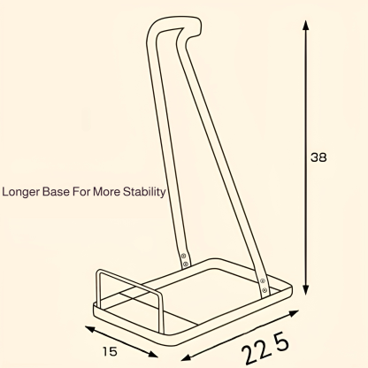 Vacuum cleaner storage rack