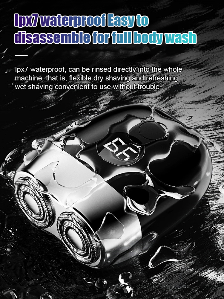 New portable full body wash shaver