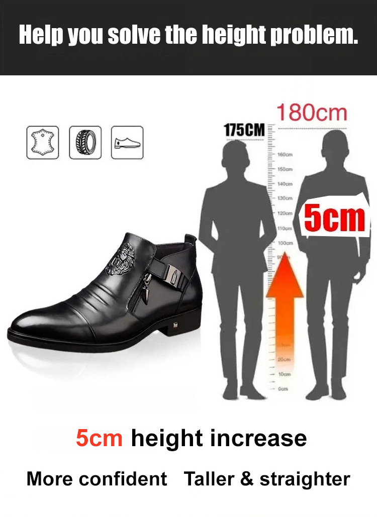 👞Men's vintage-style Martin boots 👉 Enhance your gentlemanly appearance.