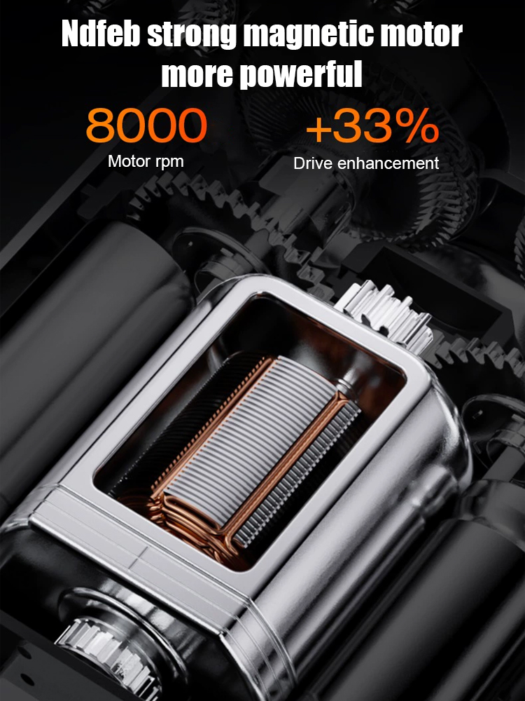 New portable full body wash shaver