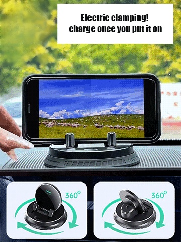 14-day free trial【AI intelligent sensing】Multi-function mobile phone holder. 🌟100% stability even on bumpy roads with sudden stops!