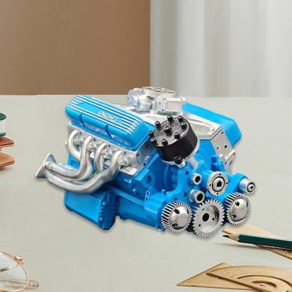 New V8 engine model  🏎️ Every engineer's dream. 1:16 scale, water-cooled, and with the incredible sound of a V8.