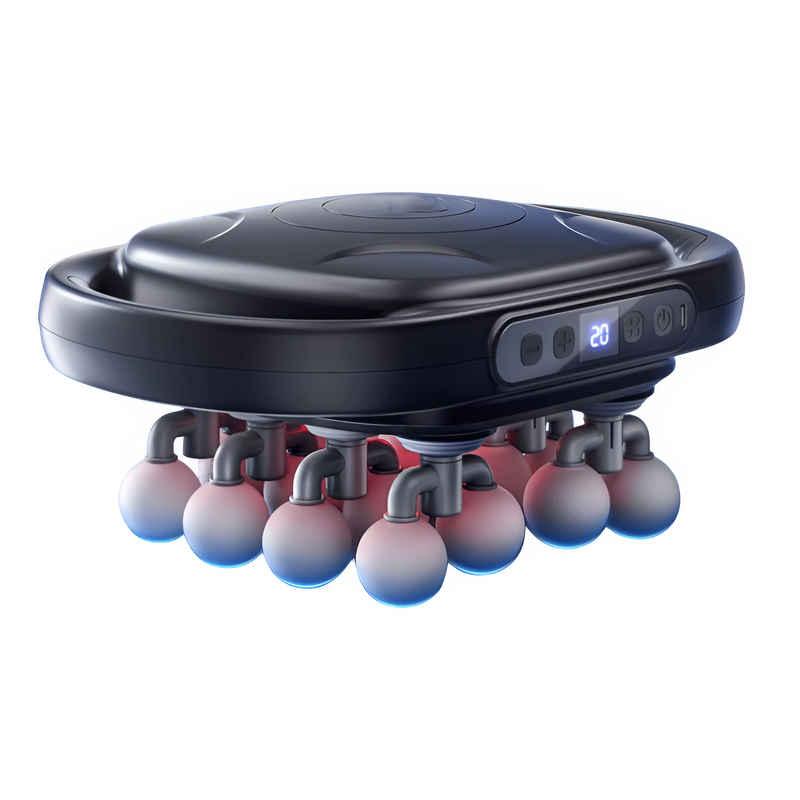 16-head fascia gun for powerful and wide-range full-body massage