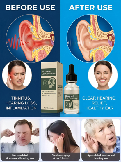 【Eliminate Tinnitus】Herbal Ear Care Ear Drops