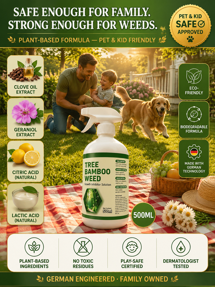 🌿Smart Selective Weed Killer, eliminates weeds down to the roots within hours with visible results in 24 hours⏱️