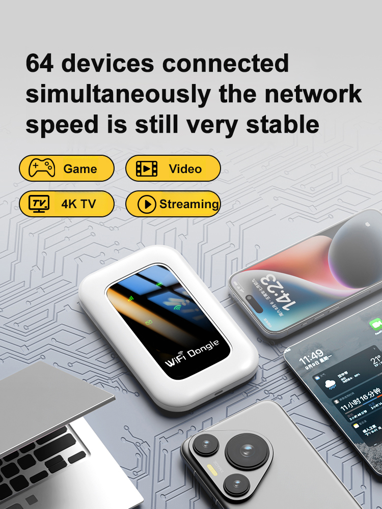 【💥50% OFF】🛜WiFi 6 Portable Satellite Router🛰️Lifetime free monthly fees, unlimited data💫