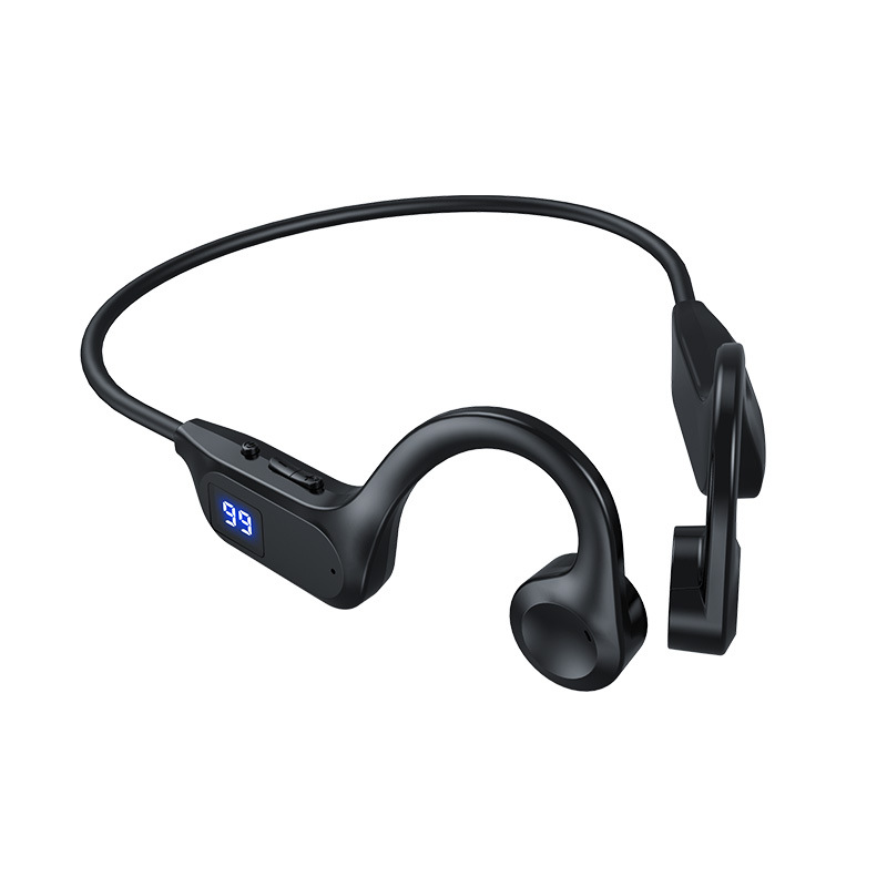 Elderly bone conduction Bluetooth headphones adopt advanced bone conduction sound transmission tech, no need to insert into ear canals 🚫, effectively get rid of ear swelling and soreness from traditional in-ear wearing 😌.