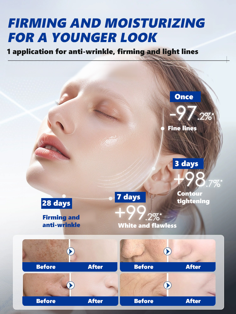 🤩Active Peptide Collagen Transdermal Anti-Wrinkle Cream 💫, reduces forehead wrinkles in 7 days, minimizes eye wrinkles in 14 days💖