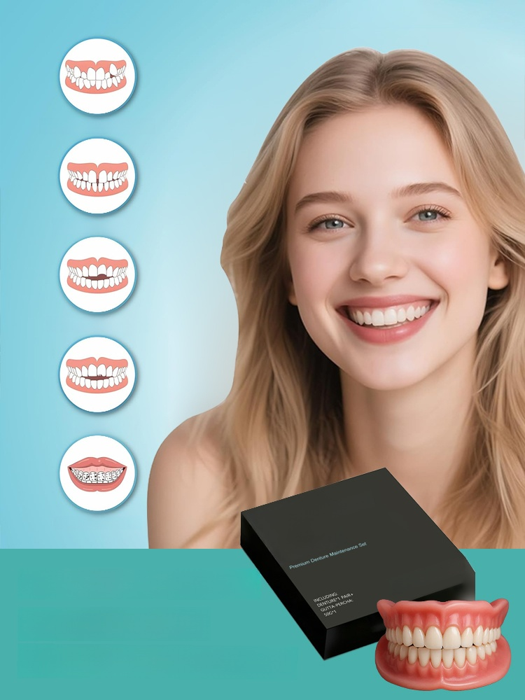 🤍【SEAGRIL™ Medical Grade Dentures】No adhesive needed, buy 1 get 1 free! Crazy deal🔥