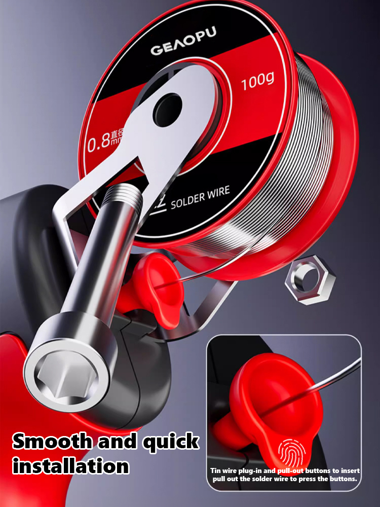 👨‍🔧Fully automatic industrial-grade welding gun repair tool, easy to operate, safe and convenient