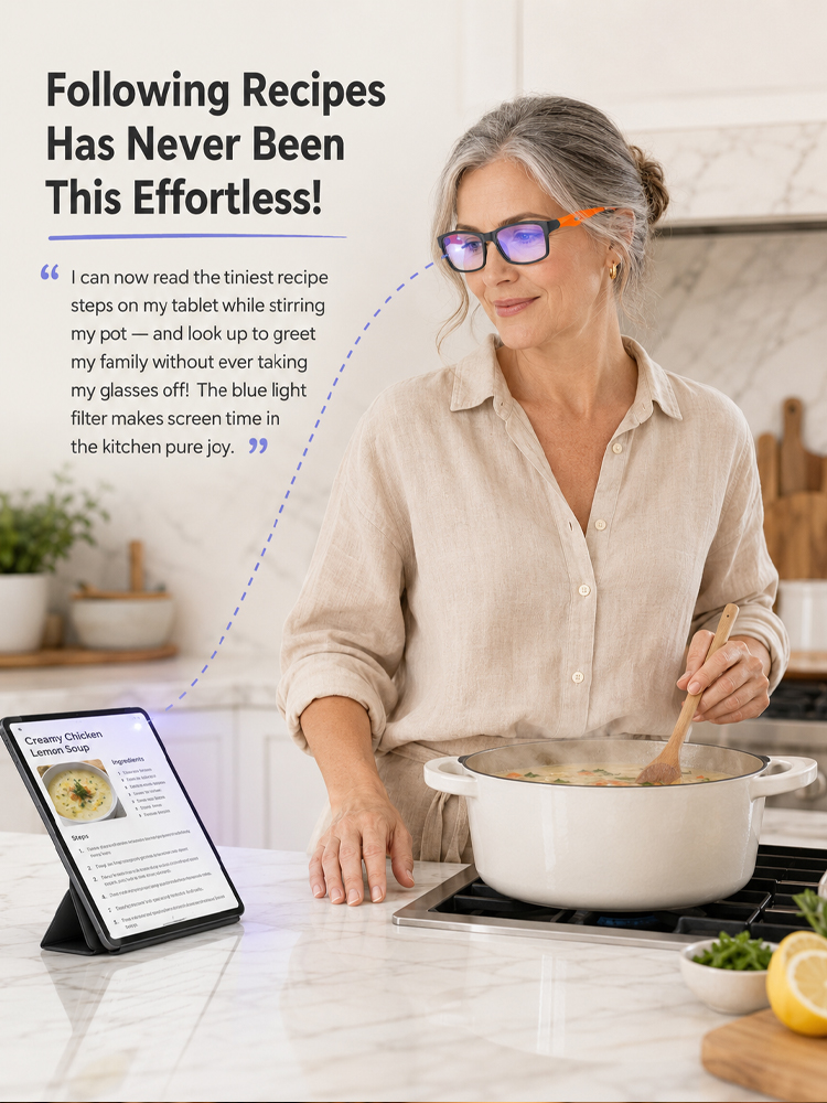 Smart Vision Glasses - Seamless Near & Far Focus with Instant Sun Protection