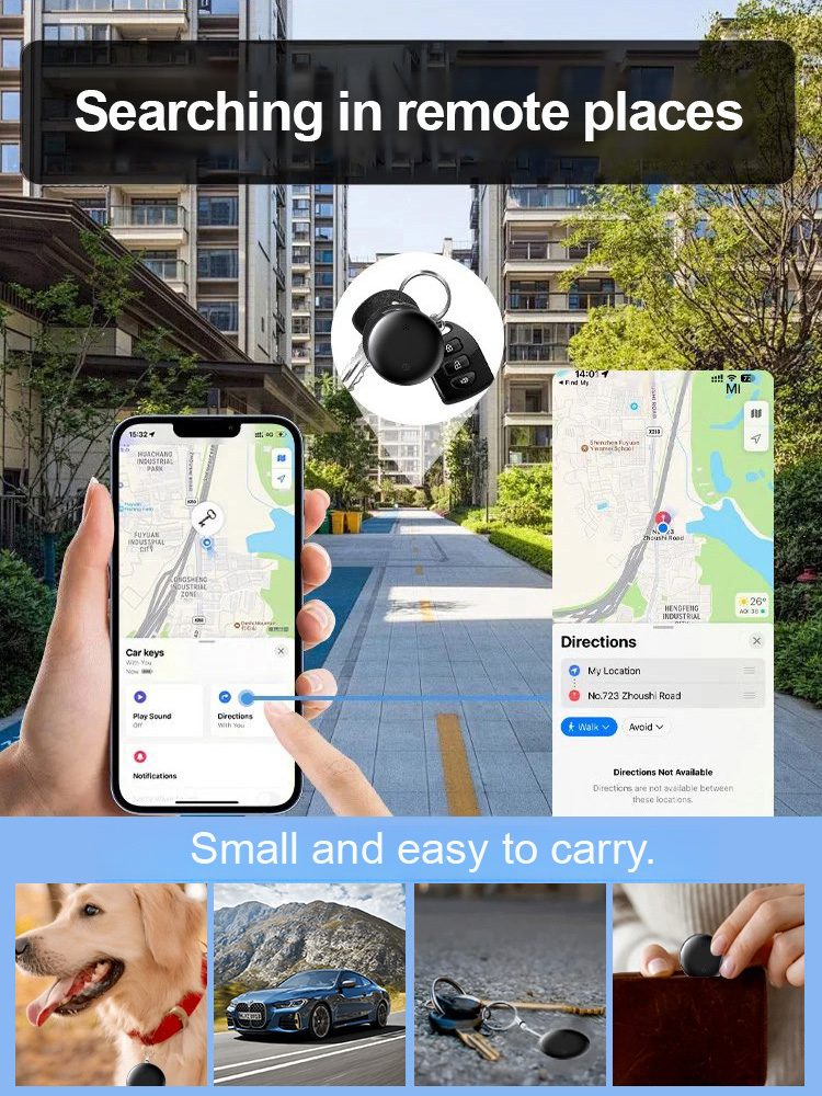 📡Mini GPS Tracker, Magnetic Installation⚙️Global Coverage and Remote Monitoring
