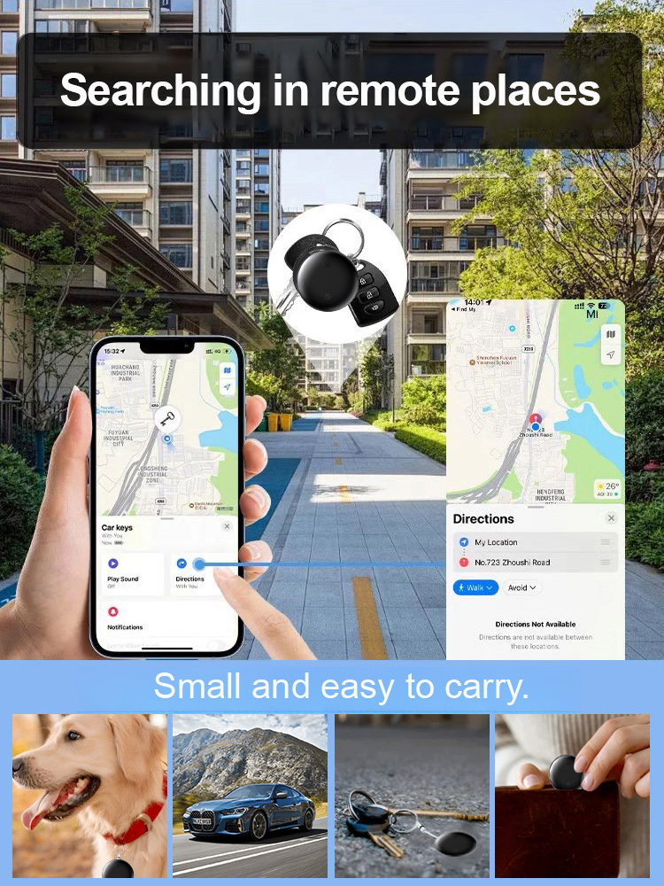 📡Mini GPS Tracker, Magnetic Installation⚙️Global Coverage and Remote Monitoring