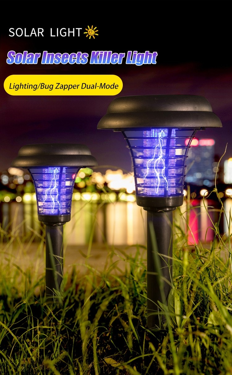 Solar Mosquito Killer Lamp - Outdoor Lighting & Insect Control Solution