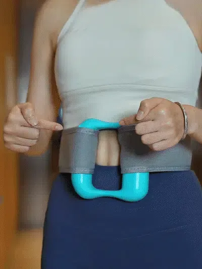 【Abdominal massage vibrator😍】Tighten your abdomen for a tighter💪more toned look🙆