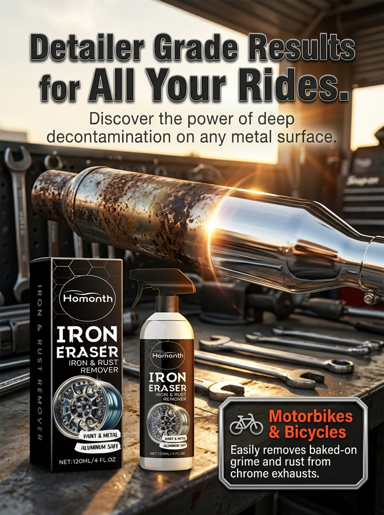 4-in-1 Ferrite Eraser - Rapid Rust & Iron Powder Removal Spray