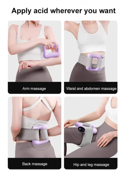 【Abdominal massage vibrator😍】Tighten your abdomen for a tighter💪more toned look🙆