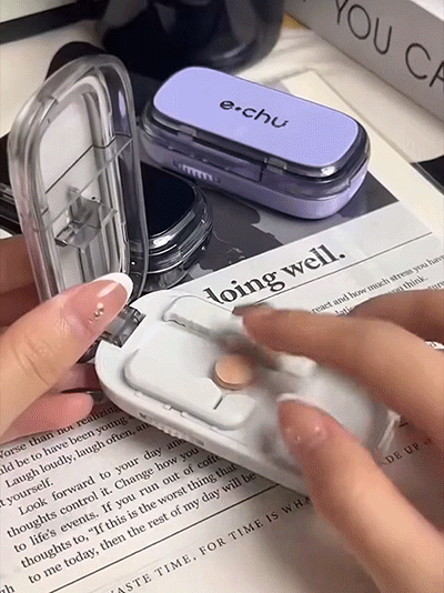 [Second item free 🥳] Portable tablet cutter, cuts pills in 1 second 🥰, accurately dispenses pills 👌
