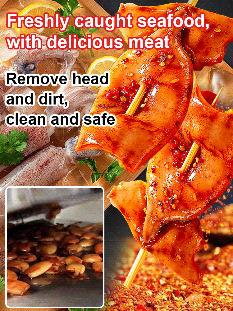 【😋Free Sample】🐙 Charcoal-grilled Sun-dried Squid, handmade squid, 100% high-quality ingredients🌊