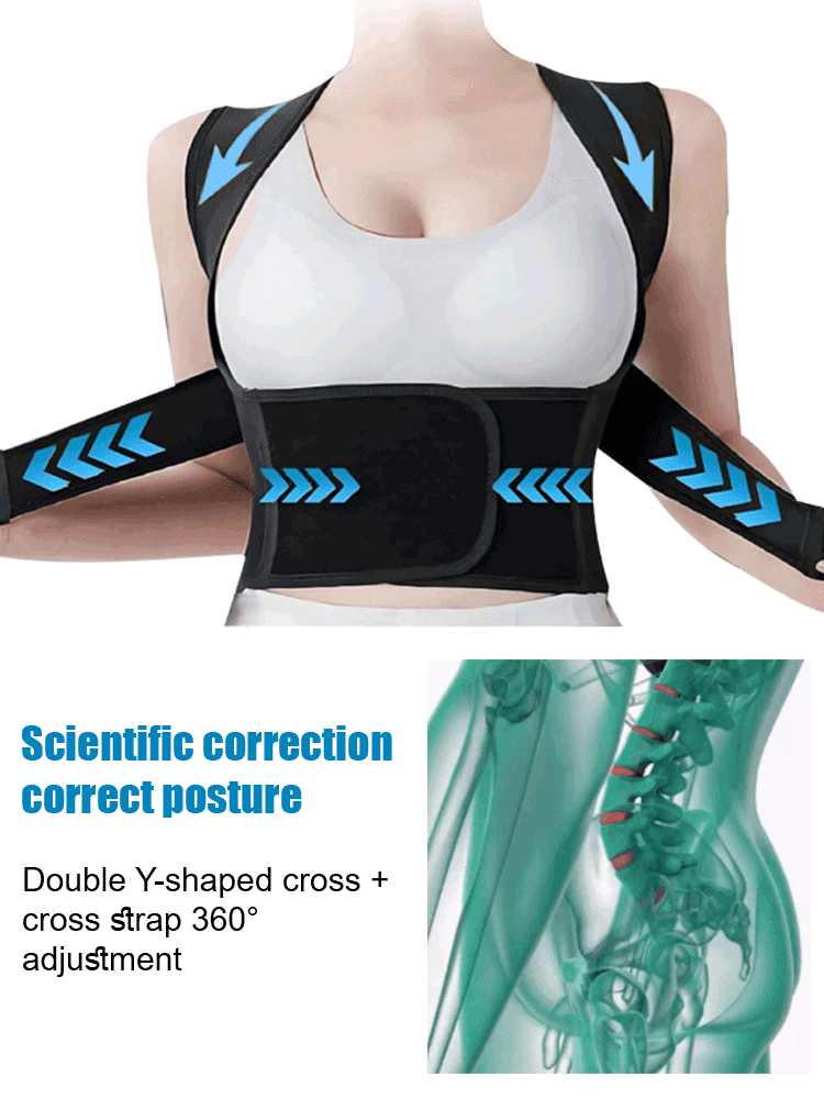🦋Invisible Posture Corrector, Say Goodbye to Hunchback: Instantly Boost Visual Height by 5cm